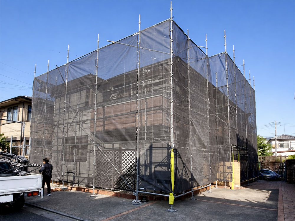 屋根カバー工法の流れ