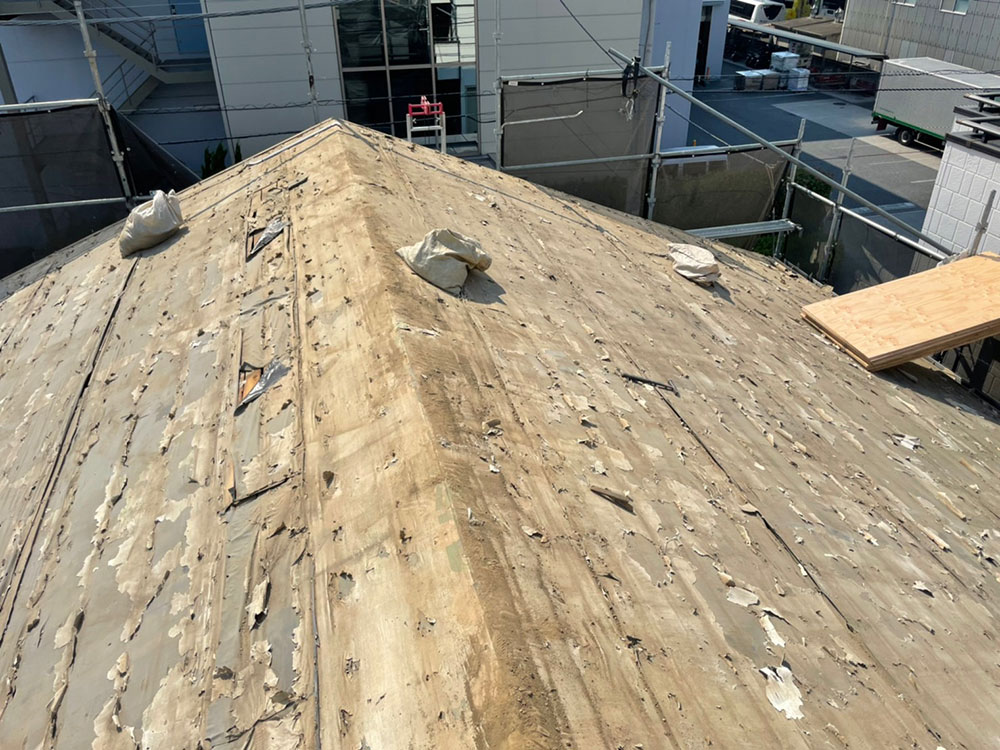 屋根葺き替えの流れ