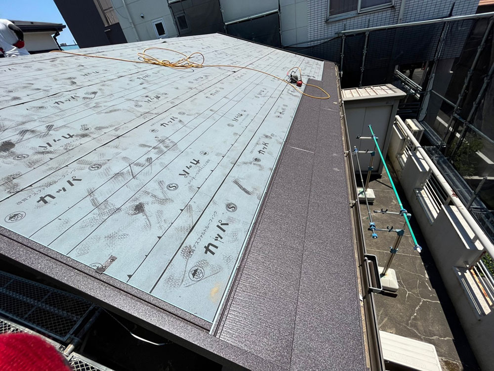 屋根葺き替えの流れ